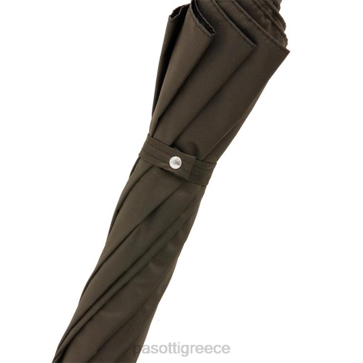 ομπρέλα | PASOTTI 478 oxf-17 113 - καφέ ομπρέλα με λαβή κουνελιού 2N6B8118 άνδρες